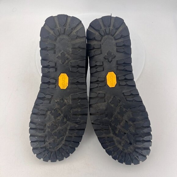 Cliff Dweller Boxer Women Size EU 42 US 12 Black Leather Vibram Cap Toe Boot - Picture 11 of 14